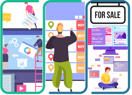 We Build Buy Sell Websites 